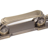 Barn Door Handle Iron Rust Prevention Farmhouse Pulling Handles for Cabinets Closets Drawers Doors Wardrobes Antique Bronze