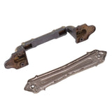 Pull Handle Bronze Exquisite Vintage Style Electroplated Gate Pull Sliding Door Handle - Close-Up Angle