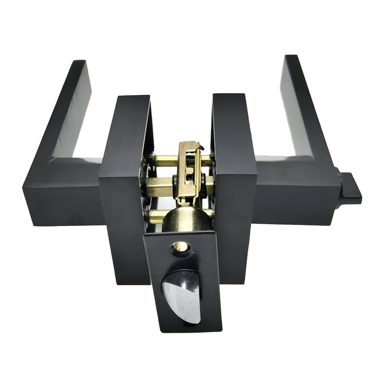 Door Handle Aluminum Alloy Rust Prevention Entry Lever Door Handle for Bathroom Bedroom