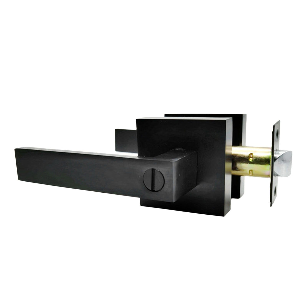 Door Handle Aluminum Alloy Rust Prevention Entry Lever Door Handle for Bathroom Bedroom