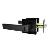 Door Handle Aluminum Alloy Rust Prevention Entry Lever Door Handle for Bathroom Bedroom