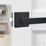 Door Handle Aluminum Alloy Rust Prevention Entry Lever Door Handle for Bathroom Bedroom