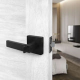 Door Handle Aluminum Alloy Rust Prevention Entry Lever Door Handle for Bathroom Bedroom
