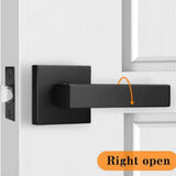 Door Handle Aluminum Alloy Rust Prevention Entry Lever Door Handle for Bathroom Bedroom - Extra Image