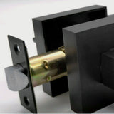 Door Handle Aluminum Alloy Rust Prevention Entry Lever Door Handle for Bathroom Bedroom - Extra Image