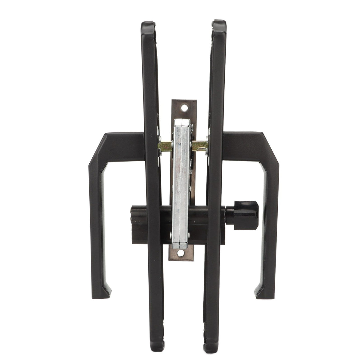 Door Handle Strong Aluminium Alloy Antioxidant Easy Mounting Straight Door Lever with 3 Keys for Repair Replacement