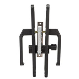 Door Handle Strong Aluminium Alloy Antioxidant Easy Mounting Straight Door Lever with 3 Keys for Repair Replacement