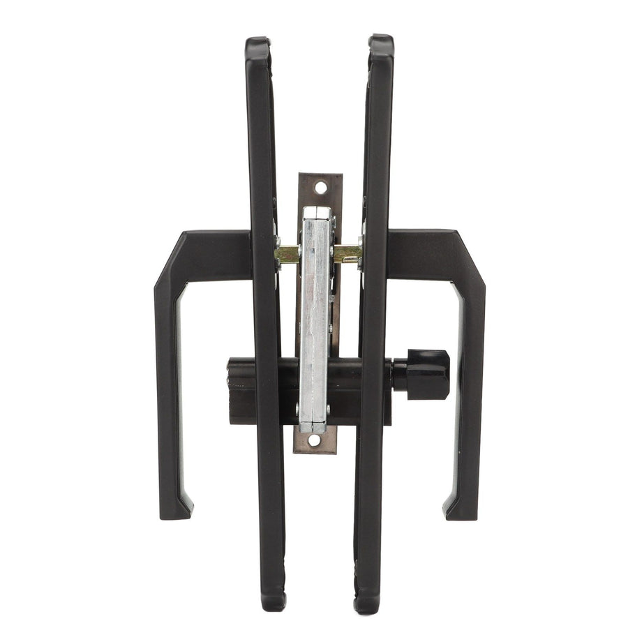 Door Handle Strong Aluminium Alloy Antioxidant Easy Mounting Straight Door Lever with 3 Keys for Repair Replacement