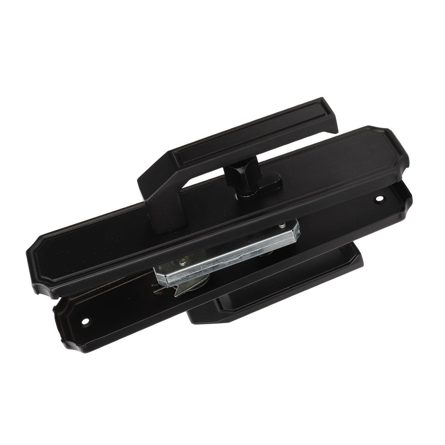 Door Handle Strong Aluminium Alloy Antioxidant Easy Mounting Straight Door Lever with 3 Keys for Repair Replacement