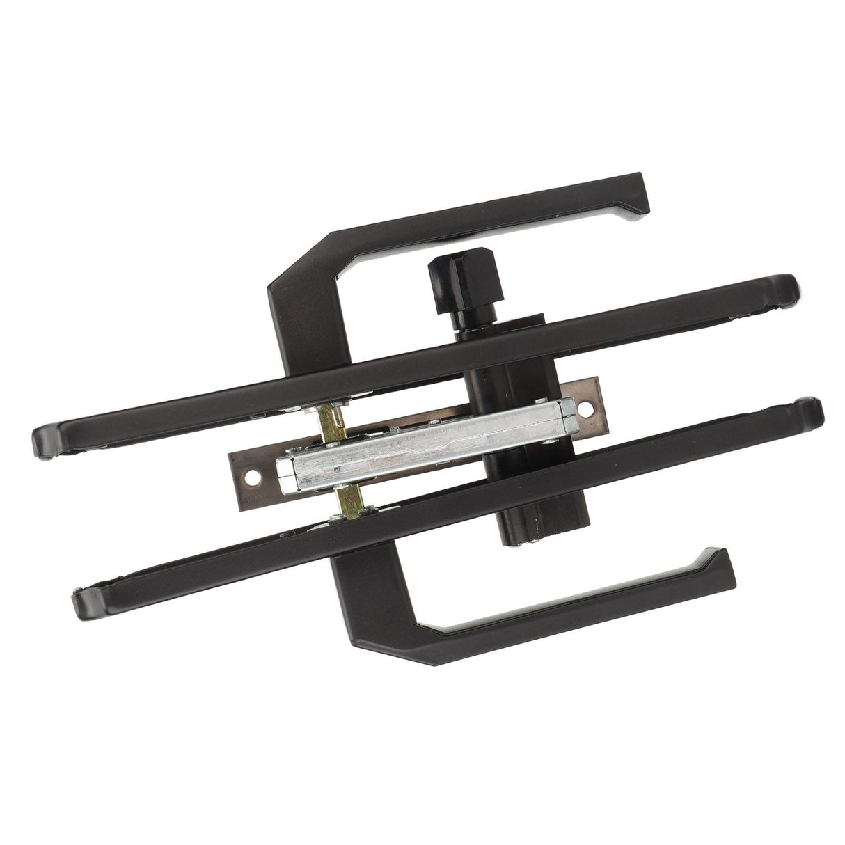 Door Handle Strong Aluminium Alloy Antioxidant Easy Mounting Straight Door Lever with 3 Keys for Repair Replacement