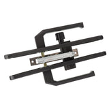 Door Handle Strong Aluminium Alloy Antioxidant Easy Mounting Straight Door Lever with 3 Keys for Repair Replacement - Extra Image