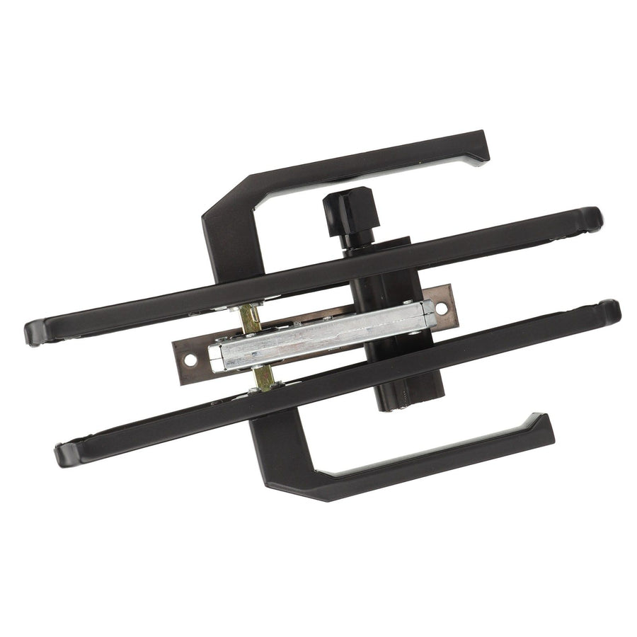 Door Handle Strong Aluminium Alloy Antioxidant Easy Mounting Straight Door Lever with 3 Keys for Repair Replacement