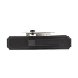 Door Handle Strong Aluminium Alloy Antioxidant Easy Mounting Straight Door Lever with 3 Keys for Repair Replacement