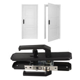 Door Handle Strong Aluminium Alloy Antioxidant Easy Mounting Straight Door Lever with 3 Keys for Repair Replacement