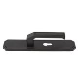 Door Handle Strong Aluminium Alloy Antioxidant Easy Mounting Straight Door Lever with 3 Keys for Repair Replacement