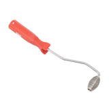 Fiberglass Roller Bubble Paddle Tool Aluminum Alloy Bubble Roller With Plastic Handle Olive Roll Type A