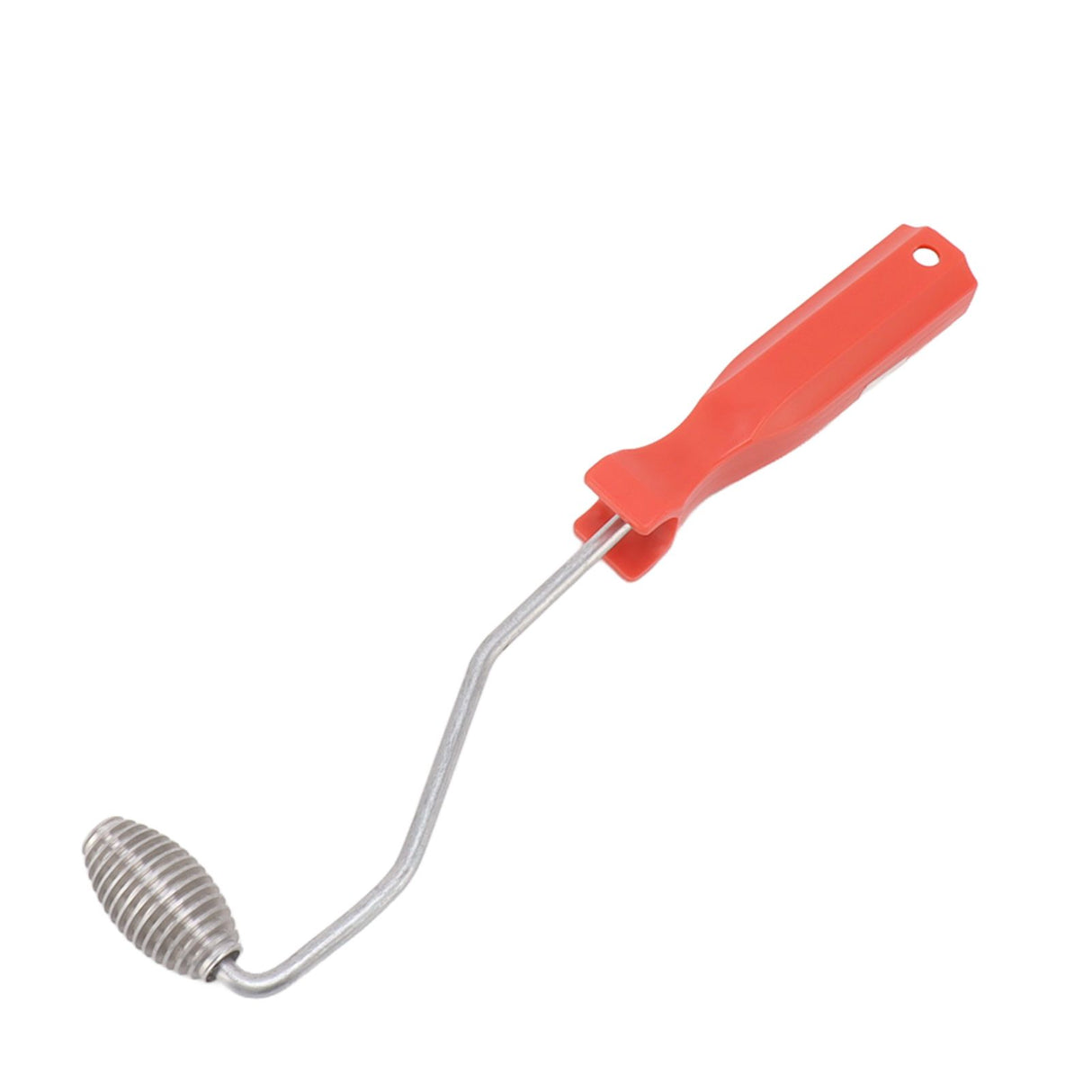 Fiberglass Roller Bubble Paddle Tool Aluminum Alloy Bubble Roller With Plastic Handle Olive Roll Type A