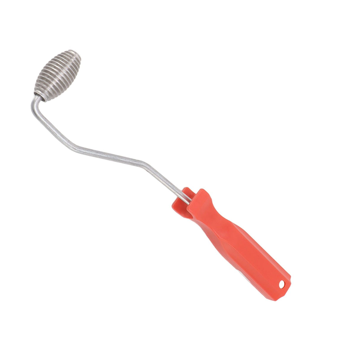Fiberglass Roller Bubble Paddle Tool Aluminum Alloy Bubble Roller With Plastic Handle Olive Roll Type A