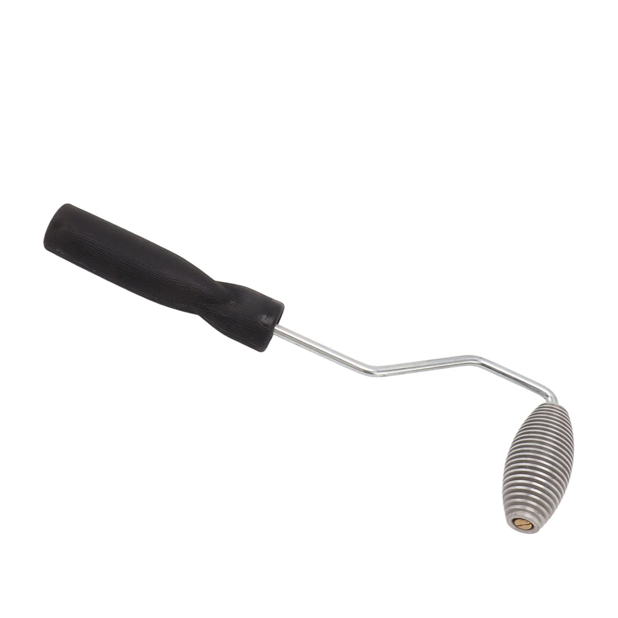 Fiberglass Roller Bubble Paddle Tool Aluminum Alloy Bubble Roller With Plastic Handle Olive Roll Type C