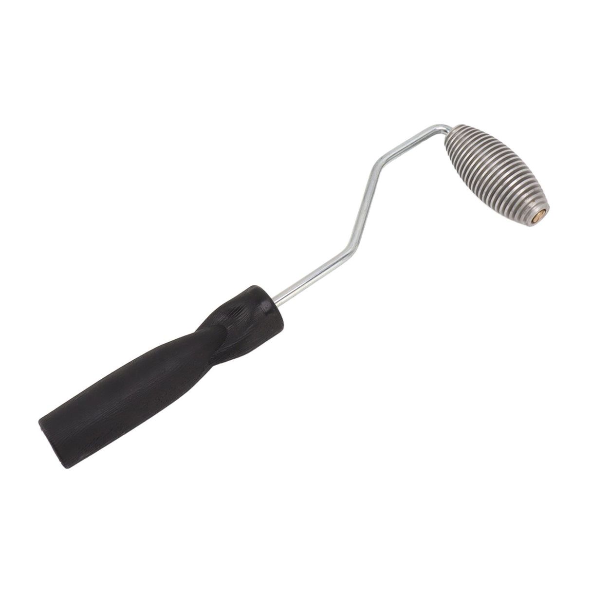 Fiberglass Roller Bubble Paddle Tool Aluminum Alloy Bubble Roller With Plastic Handle Olive Roll Type C