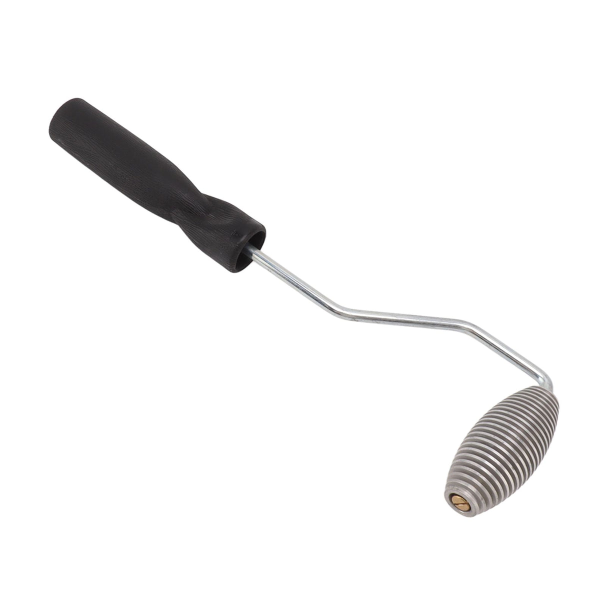 Fiberglass Roller Bubble Paddle Tool Aluminum Alloy Bubble Roller With Plastic Handle Olive Roll Type C