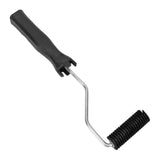 Fiberglass Roller Portable Tub Roller Tool Bristle Resin Laminating Bubble Roller for Window Bathtub Door B