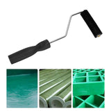 Fiberglass Roller Portable Tub Roller Tool Bristle Resin Laminating Bubble Roller for Window Bathtub Door C