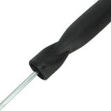 Fiberglass Roller Handheld Aluminum Alloy Smooth Rolling Bubble Removal Roller Set for Bathtub 21 X 75mm / 0.83 X 2.95in