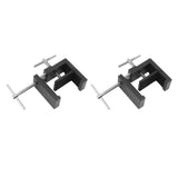 2PCS Cabinet Clamp Aluminum Alloy Steel Face Frame Clamp Cabinetry Claw for Easy and Fast Installation