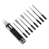 Screwdriver Bit Set Professional High Speed Steel Comfortable Grip Slip Resistant Screwdriver Tools Set - Side View