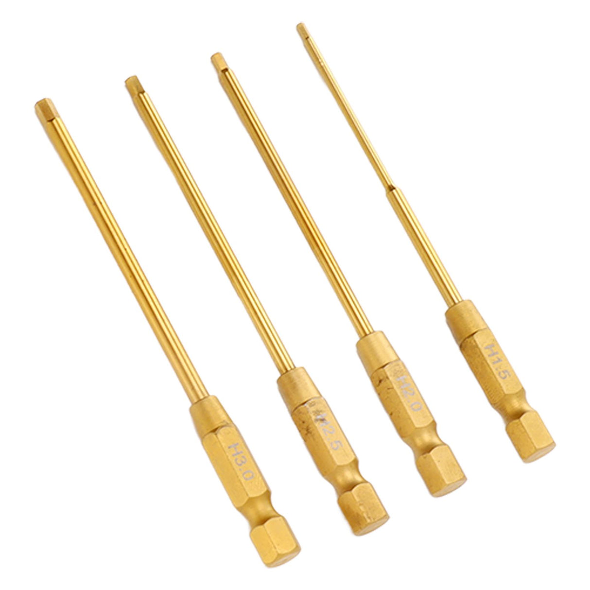 4Pcs 4 in 1 Hex Screwdriver Set High Speed Steel Hex Screwdriver for RC Car Helicopter Drone Boat