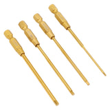 4Pcs 4 in 1 Hex Screwdriver Set High Speed Steel Hex Screwdriver for RC Car Helicopter Drone Boat