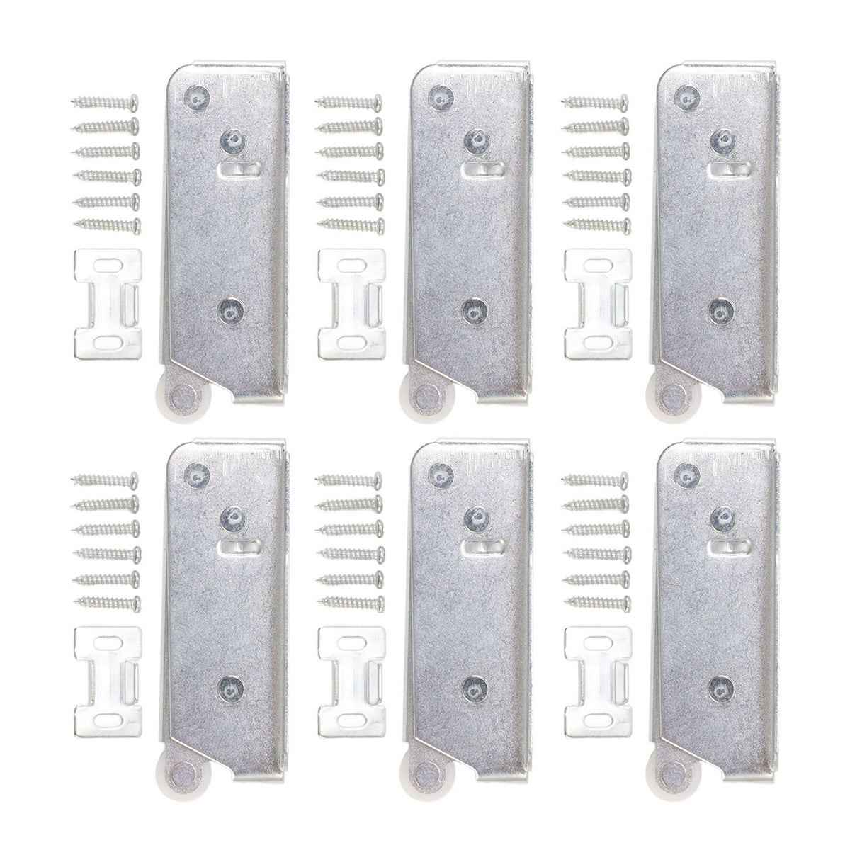 6Pcs Spring Latch Mini Door Push Release Latch Light Weight Push to Open Door Latch for Cabinet Door