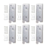 6Pcs Spring Latch Mini Door Push Release Latch Light Weight Push to Open Door Latch for Cabinet Door