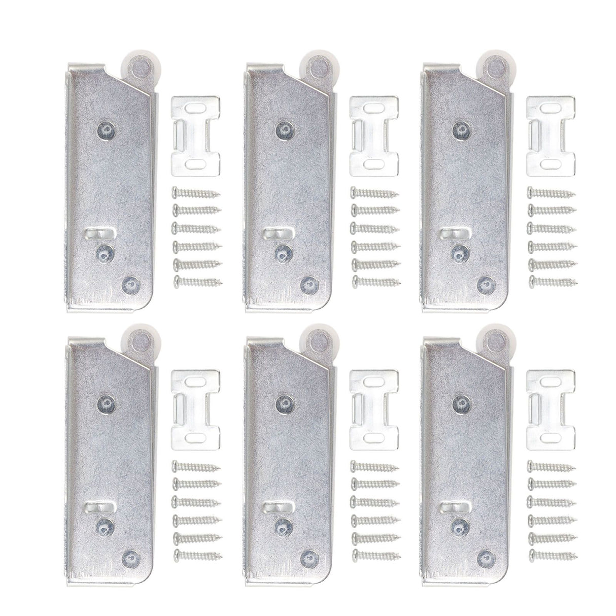 6Pcs Spring Latch Mini Door Push Release Latch Light Weight Push to Open Door Latch for Cabinet Door
