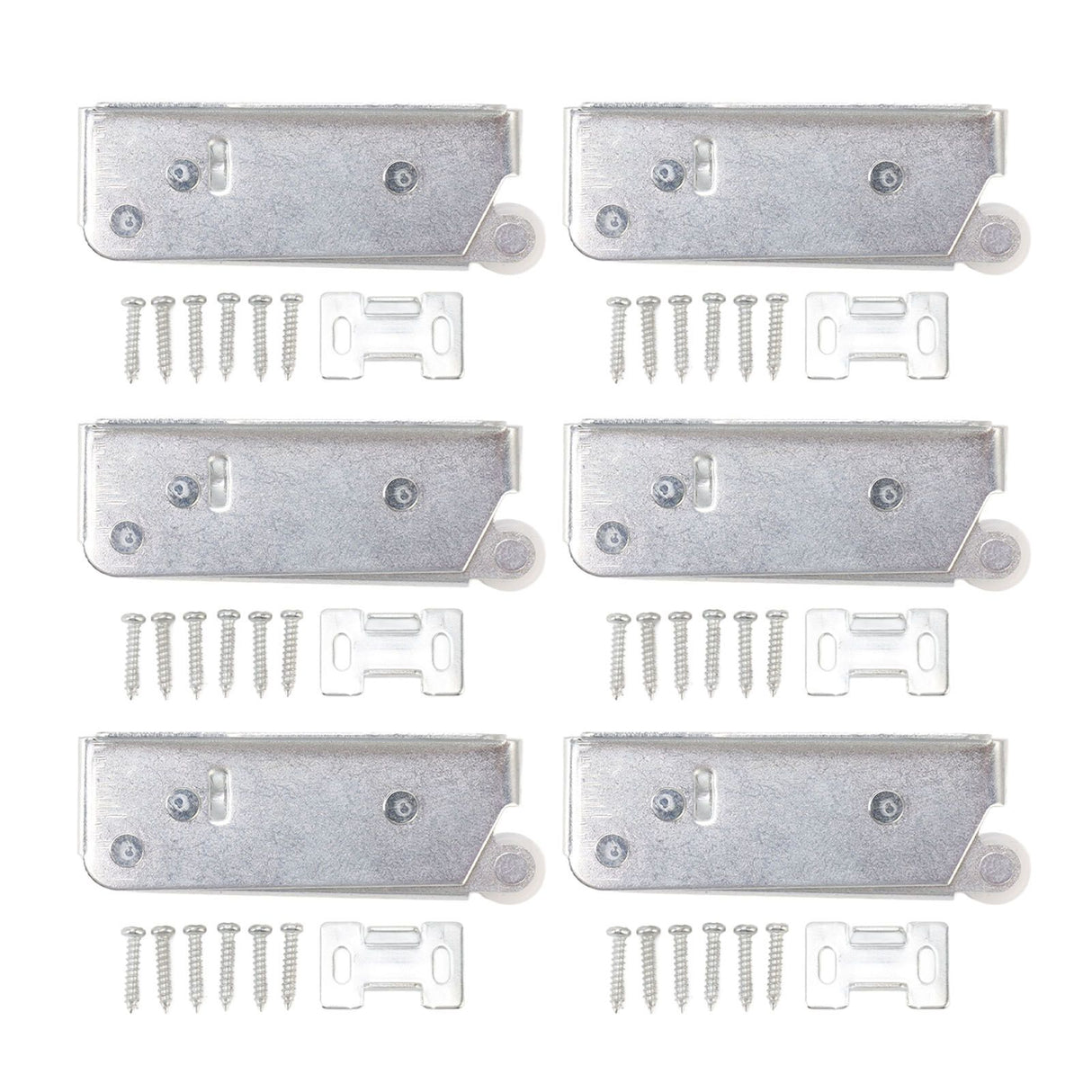 6Pcs Spring Latch Mini Door Push Release Latch Light Weight Push to Open Door Latch for Cabinet Door