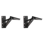 80 Degrees Shear Hinge Cold Rolled Steel Foldable Upturned Support Hinge for Cabinet Doors Bed Sofa
