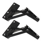 80 Degrees Shear Hinge Cold Rolled Steel Foldable Upturned Support Hinge for Cabinet Doors Bed Sofa