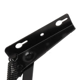 80 Degrees Shear Hinge Cold Rolled Steel Foldable Upturned Support Hinge for Cabinet Doors Bed Sofa