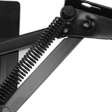 80 Degrees Shear Hinge Cold Rolled Steel Foldable Upturned Support Hinge for Cabinet Doors Bed Sofa