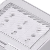 Waterproof Wall Socket IP55 Dustproof Flame Retardant Housing 3 Port Wall Outlet for Outdoor Italian Plug 110‑250V