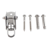 Hammock Hanging Kit Stainless Steel Heavy Duty Swing Hanger 360 Degree Rotate Swing Hanger Suspension Hooks