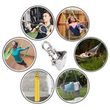 Hammock Hanging Kit Stainless Steel Heavy Duty Swing Hanger 360 Degree Rotate Swing Hanger Suspension Hooks - Extra Image