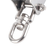 Hammock Hanging Kit Stainless Steel Heavy Duty Swing Hanger 360 Degree Rotate Swing Hanger Suspension Hooks