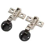 2pcs 26mm Hole Glass Hinge Mini Cabinet Hinge For Cabinet Glass Door