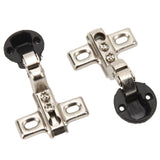 2pcs 26mm Hole Glass Hinge Mini Cabinet Hinge For Cabinet Glass Door