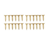 4 Sets 180 Degree Flap Hinge 0.09in Thickness Metal Folding Flip Top Hinge for Folding Table Sewing Machine Bright Gold