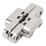 4Pcs Mini Zinc Alloy Cross Hidden Hinge 180 Degree Swing Jewelry Box Invisible Hinge - Extra Image