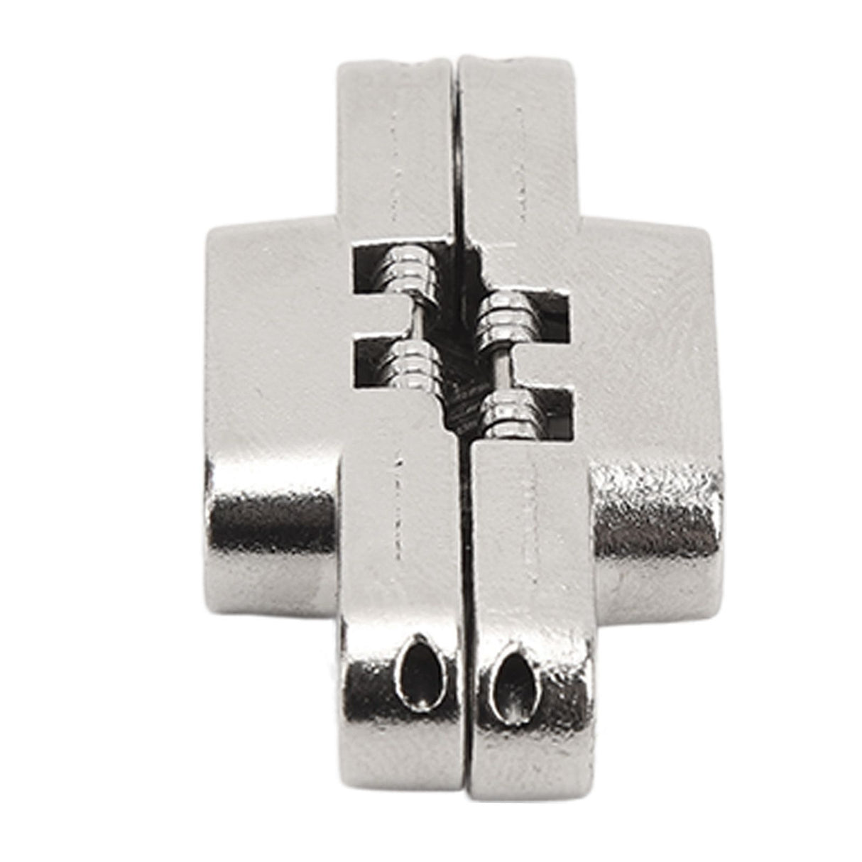 4Pcs Mini Zinc Alloy Cross Hidden Hinge 180 Degree Swing Jewelry Box Invisible Hinge