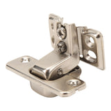 4PCS Cabinet Hinge with 4 Hole Base Cold Rolled Steel Short Arm Cupboard Hinge for Kitchen Bedroom - Extra Image